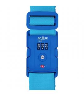 Correa para maleta con combinación scape travel e0120/ azul