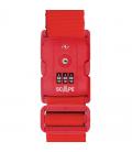 Correa para maleta con combinación scape travel e0121/ roja