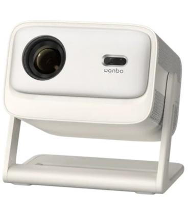 Proyector portátil wanbo vali 1 pro/ 900 lúmenes/ full hd/ hdmi/ bluetooth/ wifi/ beige