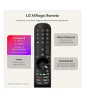 Televisor lg qned evo ai qned87 mini led 43qned87b6a 43'/ ultra hd 4k/ smart tv/ wifi