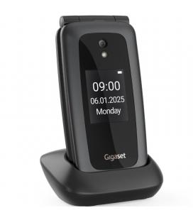 Teléfono móvil gigaset gl795 para personas mayores/ 4g/ negro