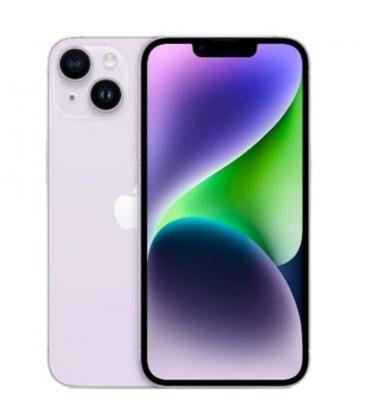 Telefono movil smartphone apple iphone 14 5g - 256gb - 6.1 pulgadas purpura acondicionado