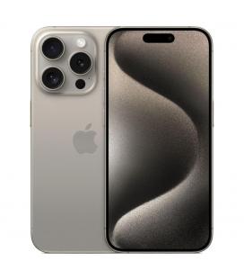 Telefono movil smartphone apple iphone 15 pro 5g - 128gb - 6.1 pulgadas titanium acondicionado