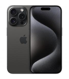 Telefono movil smartphone apple iphone 15 pro 5g - 256gb - 6.1 pulgadas negro acondicionado