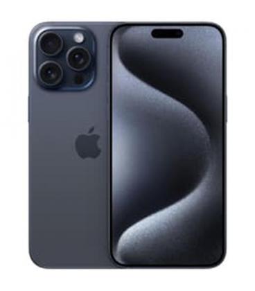 Telefono movil smartphone apple iphone 15 pro max 5g - 256gb - 6.7 pulgadas azul acondicionado
