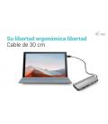 Docking station startech usb tipo c 8 en 1 + cargador 100w