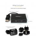 Hub displayport 3 puertos mst