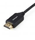 Cable hdmi 4k startech 0.5m - macho - macho - negro