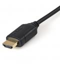 Cable hdmi 4k startech 0.5m - macho - macho - negro