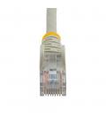Cable de red startech latiguillo rj45 utp cat5e 5m gris