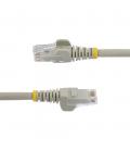 Cable de red startech latiguillo rj45 lszh u - utp cat6 0.5m gris