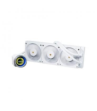 Kit refrigeracion liquida lian li galahad 2 trinity 360 argb 3x 120mm blanco