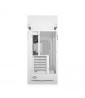 Caja ordenador gaming deepcool cl6600 wh atx rgb cristal templado blanca y madera
