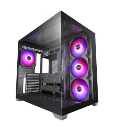 Caja ordenador mars gaming mcv5 atx argb cristal templado negra