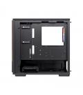 Caja ordenador gaming einarex pm400 matx rgb cristal templado negra