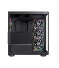 Caja ordenador gaming einarex s700 rgb atx cristal templado negra