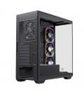 Caja ordenador gaming einarex s700 rgb atx cristal templado negra