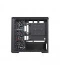 Caja ordenador gaming einarex zm800 matx rgb cristal templado negra