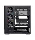 Caja ordenador gaming einarex s800 atx rgb cristal templado negra