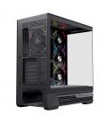 Caja ordenador gaming einarex s800 atx rgb cristal templado negra