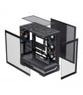 Caja ordenador gaming einarex s800 atx rgb cristal templado negra