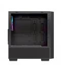 Caja ordenador gaming einarex pm150 matx rgb cristal templado negro