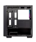 Caja ordenador gaming einarex pm150 matx rgb cristal templado negro