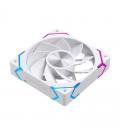 Ventilador caja einarex ex12ci argb 120mm blanco invertido
