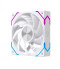 Ventilador caja einarex ex12c argb 120mm blanco