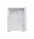 Caja ordenador gaming einarex p100 core atx cristal templado blanca
