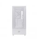Caja ordenador gaming einarex p100 core atx cristal templado blanca