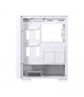 Caja ordenador gaming einarex p100 core atx cristal templado blanca