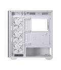 Caja ordenador gaming einarex s700 rgb atx cristal templado blanca