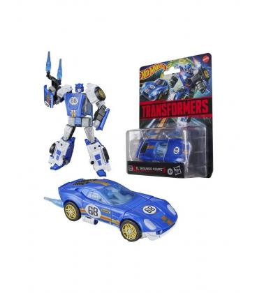 Figura hasbro transformers x hot wheels el segundo coupe