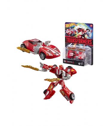 Figura hasbro transformers x hot wheels twin mill