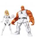 Figura hasbro marvel legends series marvel's the thing & marvel's invisible woman