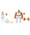 Figura hasbro marvel legends series marvel's the thing & marvel's invisible woman