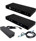 Docking station i - tec 12 en 1 + cargador universal 85w