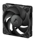 Ventilador arctic p12 p12 pro pst ln/ 12cm/ negro