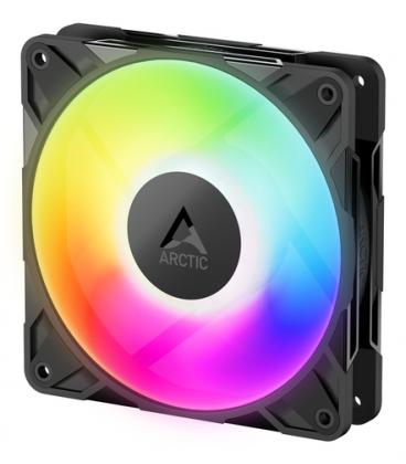 Ventilador arctic p12 pro a-rgb ln/ 12cm/ negro