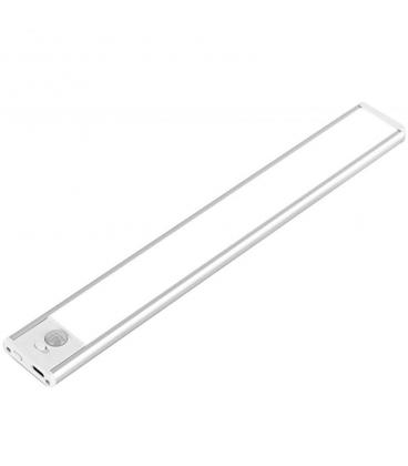 Barra de luz magnética con sensor de movimiento muvit io miocab002/ 3 modos de luz/ con batería/ blanca