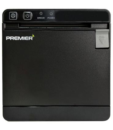 Impresora de tickets premier itp-front ii/ térmica/ ancho papel 80mm/ usb-ethernet/ negra