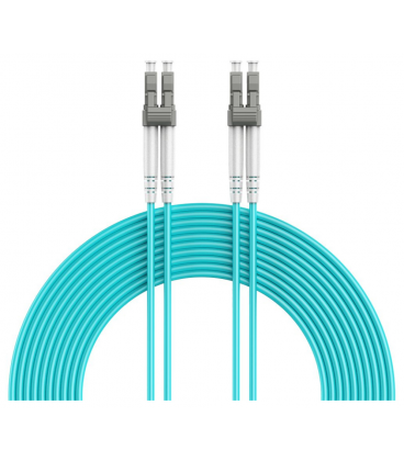 Gembird CFO-MDOM4-LC/LC-30M Cable de fibra óptica e InfiniBand LC/UPC Color aguamarina