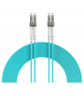 Gembird CFO-MDOM4-LC/LC-30M Cable de fibra óptica e InfiniBand LC/UPC Color aguamarina