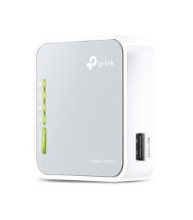TP-Link TL-MR3020 router inalámbrico Ethernet rápido Banda única (2,4 GHz) 4G Plata, Blanco