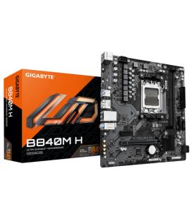 Placa Base GIGABYTE B840M H B840 Socket AM5 DDR5 Micro ATX 1GbE RGB