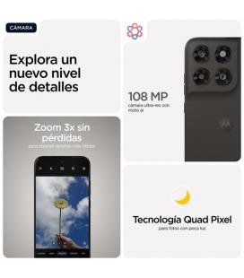 Motorola moto g77 17,3 cm (6.8") Ranura híbrida Dual SIM Android 16.0 5G USB Tipo C 8 GB 512 GB 5200 mAh Negro