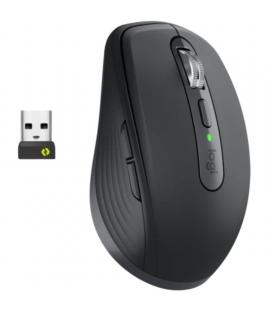 Ratón inalámbrico logitech mx anywhere 3s for business/ batería recargable/ hasta 8000 dpi/ grafito