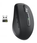 Ratón inalámbrico logitech mx anywhere 3s for business/ batería recargable/ hasta 8000 dpi/ grafito