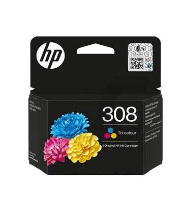 HP Cartucho de Tinta Original 308 tricolor